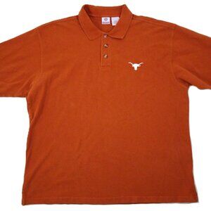 University Texas Longhorns Polo Shirt 2XL University Co-op Campus Wear XXL ATX